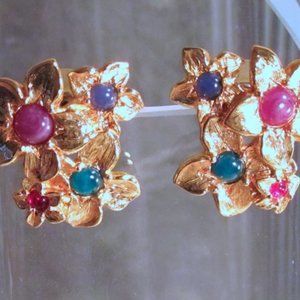 Avon Modern Bouquet Earrings